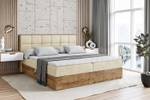 Boxspringbett LOLLI2 Beige - Breite: 180 cm - H4