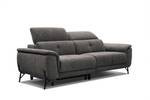 Sofa Avena (3-Sitzer mit Relax L) Braun