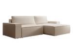 Schlafsofa AMELIA Beige - Textil - 167 x 85 x 267 cm