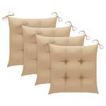 Gartenstuhl (4er Set) 3012934-3 Beige