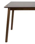 Table bois massif NITA Placage noyer véritable - Profondeur : 120 cm