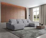 U-Form-Sofa CARNOS Grau