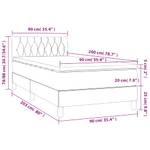 Boxspringbett 3017287-21 90 x 203 cm