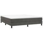 Boxspringbett 3017513-5 Dunkelgrau - 160 x 25 cm