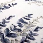 Dekokissen Hoii Lotis Blau - Textil - 60 x 18 x 40 cm