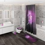Badteppich Purple Dust 70 x 110 cm Violett - Textil - 70 x 2 x 110 cm