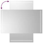 LED-Badspiegel Glas - 40 x 70 x 1 cm