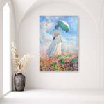 Bild Frau mit - Regenschirm C.Monet