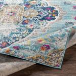 Kurzflorteppich ADEN Blau - Kunststoff - Textil - 80 x 1 x 220 cm