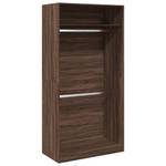 Kleiderschrank 298537-6 Dunkelbraun - Breite: 100 cm