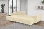 Ecksofa HERMES-L Creme