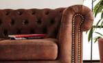 Ecksofa WINSTON Braun - Textil - 256 x 72 x 172 cm