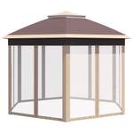 Faltpavillon 84C-120MX Metall - 405 x 285 x 405 cm