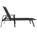 Chaise longue 3008470 Noir