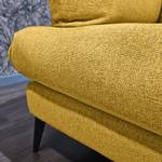 Fauteuil avec coussins tissu chiné BOON Jaune