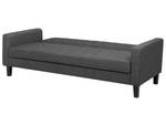 3-Sitzer Sofa VEHKOO Dunkelgrau - Grau - Eiche Dunkel