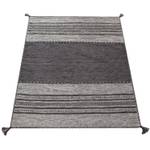 Hochflor-Teppich Kilim 217 Grau - 60 x 110 cm