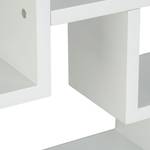 Wandregal Cube freischwebend Weiß - Holzwerkstoff - 69 x 42 x 12 cm