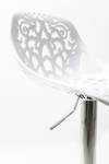 Tabouret de bar Ornament blanc Blanc