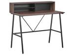 Ensemble pour bureau FOSTER Noir - Marron - Bois manufacturé - 100 x 152 x 53 cm