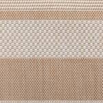 Outdoorteppich Bergen Streifen Beige - 280 x 380 cm