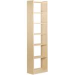 Colonne en pin Gala 7 tablettes Beige - Bois manufacturé - 50 x 217 x 25 cm