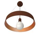 Suspension Halo Marron - Cuivre - Diamètre : 40 cm