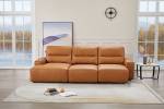 Big Sofa DORI Braun - Armlehne davorstehend links - Ecke davorstehend links