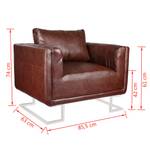 Fauteuil 290837 Marron