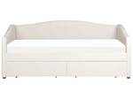 Einzelbett VITTEL Beige - Creme