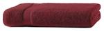 Badetuch bordeaux 100x150 cm Frottee Rot - Textil - 100 x 1 x 150 cm