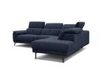 Ecksofa Avena 5-Sitzer Marineblau