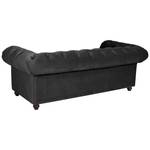 Orleans Sofa 2,5-Sitzer Schwarz