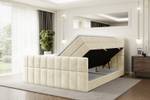 Boxspringbett MIAMI-Z KING Ecru - Breite: 120 cm