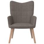 Relaxsessel mit Hocker 3010030-2 Taupe