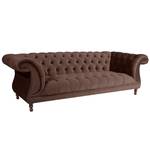 Ivette Sofa 3-Sitzer Braun