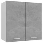 Armoire suspendue 3016496-6 Gris - Gris minéral - 60 x 60 cm