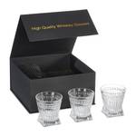 Whisky Gläser 4er Set Glas - 9 x 9 x 9 cm