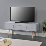 Meuble TV Alavus Gris lumineux