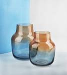 Vase SERENITE Orange - Glas - 15 x 20 x 20 cm