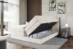 Boxspringbett ERNINA KING Beige - Breite: 140 cm