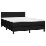 Boxspringbett 3017265-3 Schwarz - 144 x 203 cm