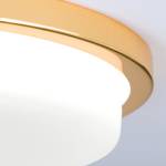 LED Deckenleuchte LEROX Gold - Glas - 31 x 6 x 31 cm