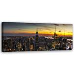 KUNSTDRUCK NYC at Sunset 150 x 50 cm