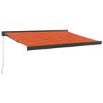 Markise 3000957-3 Schwarz - Orange - 250 x 300 cm