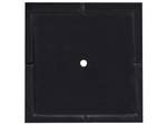 Outdoor Blumentopf PAROS Schwarz - 50 x 46 x 50 cm