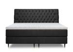 Boxspringbett Enchanted Schwarz - Breite: 160 cm