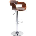 Tabouret de bar Monaco choco Marron - Bois massif - 48 x 106 x 48 cm