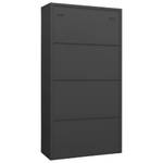 Armoire à casiers verrouillable 3006983 Gris - Métal - 90 x 180 x 40 cm