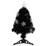 Sapin de noël Noir - Métal - Matière plastique - 35 x 64 x 35 cm